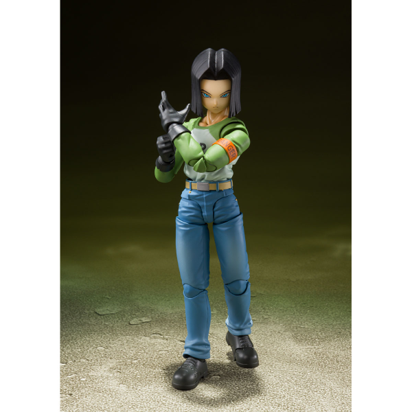 BANDAI Tamashii S.H.Figuarts ANDROID 17-UNIVERSE SURVIVAL SAGA- (P-Bandai Exclusive)