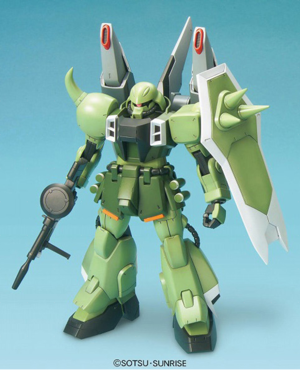 BANDAI Hobby HG 1/100 #06 Zaku Warrior + Blaze Wizard & Gunner Wizard