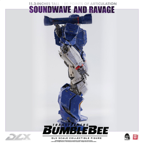 Three Zero Transformers: Bumblebee - DLX Soundwave and Ravage