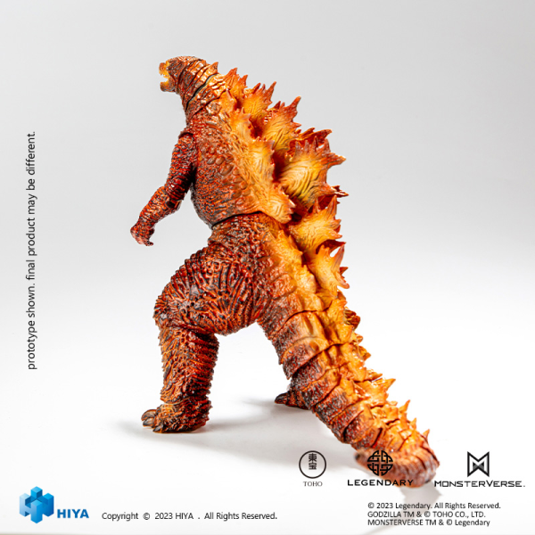 HIYA Toys Exquisite Basic Godzilla: King of the Monsters Burning Godzilla