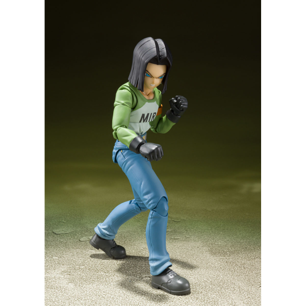 BANDAI Tamashii S.H.Figuarts ANDROID 17-UNIVERSE SURVIVAL SAGA- (P-Bandai Exclusive)