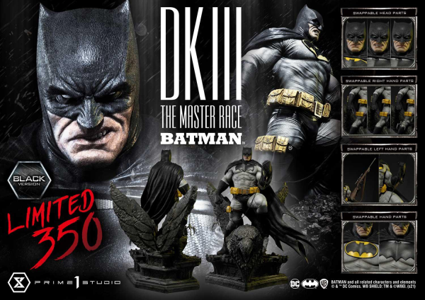 Prime 1 Studio Museum Masterline Batman Dark Knight III The Master Race (Comics) Batman Black Version | 4580708035734