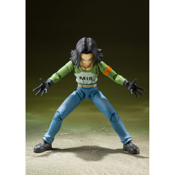 BANDAI Tamashii S.H.Figuarts ANDROID 17-UNIVERSE SURVIVAL SAGA- (P-Bandai Exclusive)