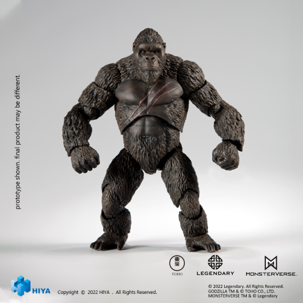 HIYA Toys EXQUISITE BASIC: "GODZILLA VS KONG" - Kong