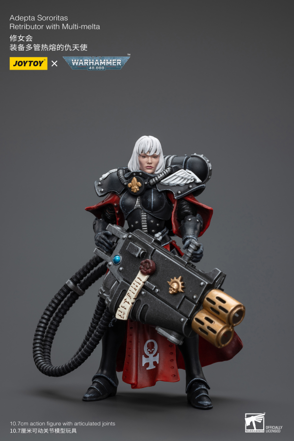 Joy Toy Adepta Sororitas Retributor with Multi-melta