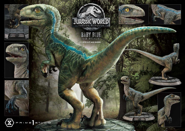 Prime 1 Studio Legacy Museum Collection Jurassic World: Fallen Kingdom (Film) Baby Blue 1/2 scale | 4580708035994