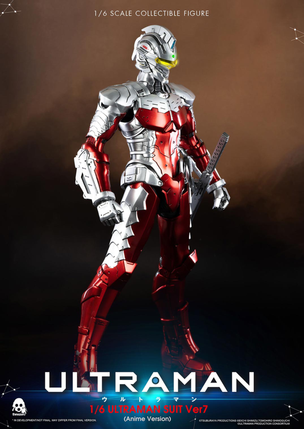 Three Zero 1/6 ULTRAMAN SUIT Ver7 (Anime Version)