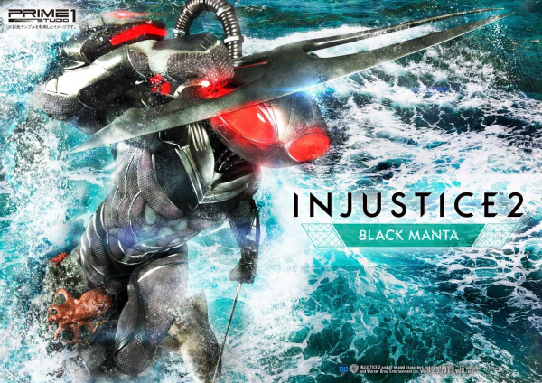 Prime 1 Studio Premium Masterline Injustice 2 Black Manta EX Version(4562471907180)(4562471907180)