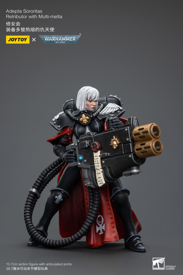 Joy Toy Adepta Sororitas Retributor with Multi-melta