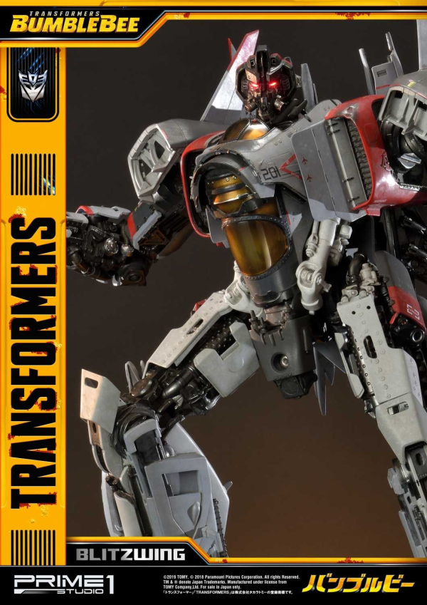 Prime 1 Studio Museum Masterline Transformers: Bumblebee (Film) Blitzwing EX Version | 4562471908088