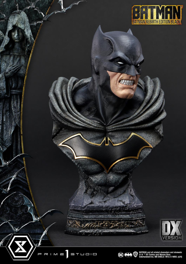 Prime 1 Studio Ultimate Premium Masterline Batman (Comics) Batman Rebirth Edition (Black) Deluxe Version | 4580708049793