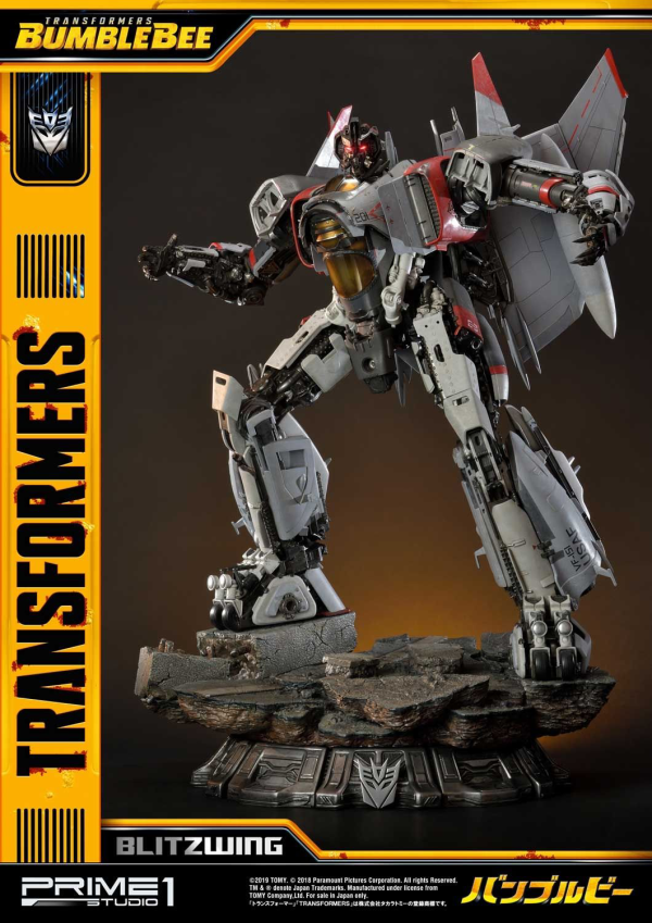 Prime 1 Studio Museum Masterline Transformers: Bumblebee (Film) Blitzwing EX Version | 4562471908088