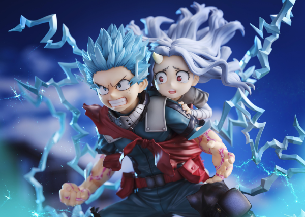 TOMY MY HERO ACADEMIA Super Situation Figure Izuku Midoriya & Eri