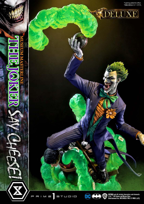 Prime 1 Studio Museum Masterline Batman (Comics) The Joker - Say Cheese DX Bonus Version | 4580708035123