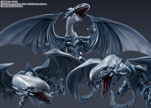 BANDAI Tamashii BLUE-EYES WHITE DRAGON "Yu-Gi-Oh! Duel Monsters", Bandai Spirits S.H.MonsterArts(4573102654755)(4573102654755)