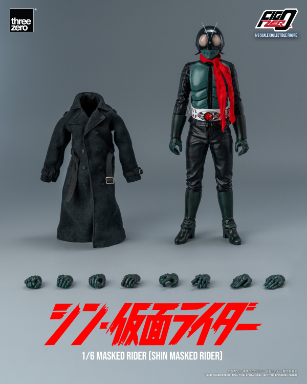 threezero FigZero 1/6 Masked Rider (SHIN MASKED RIDER)(4895250806801)(4895250806801)