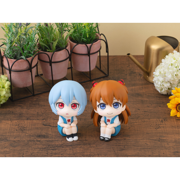 MegaHouse Lookup Evangelion： 3.0+1.0 Thrice Upon a Time  Rei Ayanami ＆Shikinami Asuka Langley  Set 【with gift】