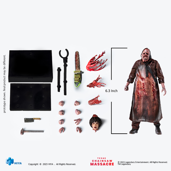 HIYA Toys Exquisite Super Series 1/12 Scale Texas Chainsaw Massacre 2022 Leatherface