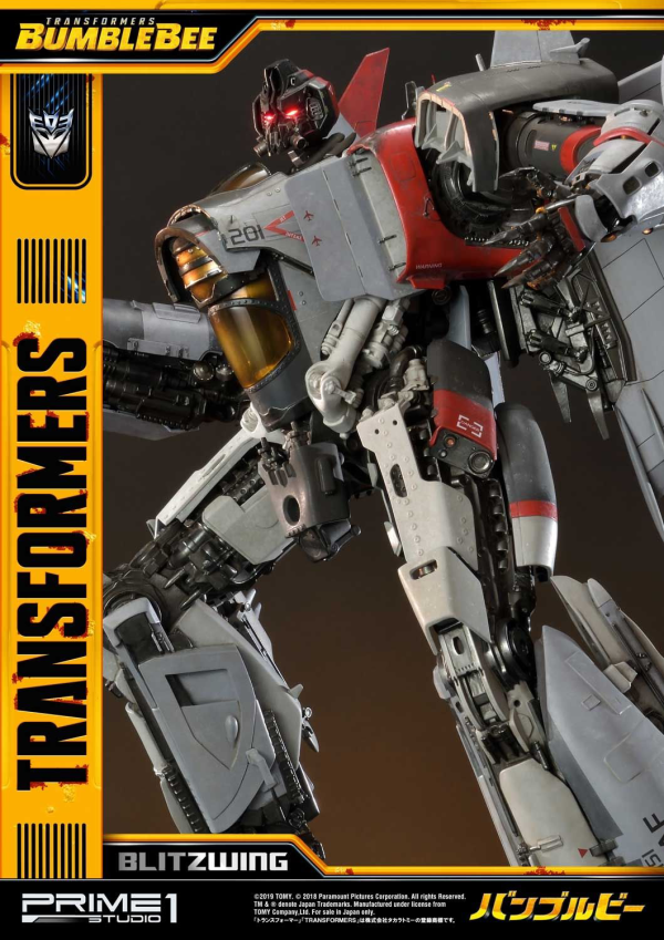 Prime 1 Studio Museum Masterline Transformers: Bumblebee (Film) Blitzwing EX Version | 4562471908088