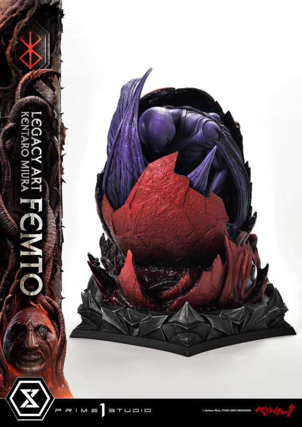 Prime 1 Studio Legacy Art "Kentaro Miura" Berserk Femto Bonus Version(4582647120489)(4582647120489)