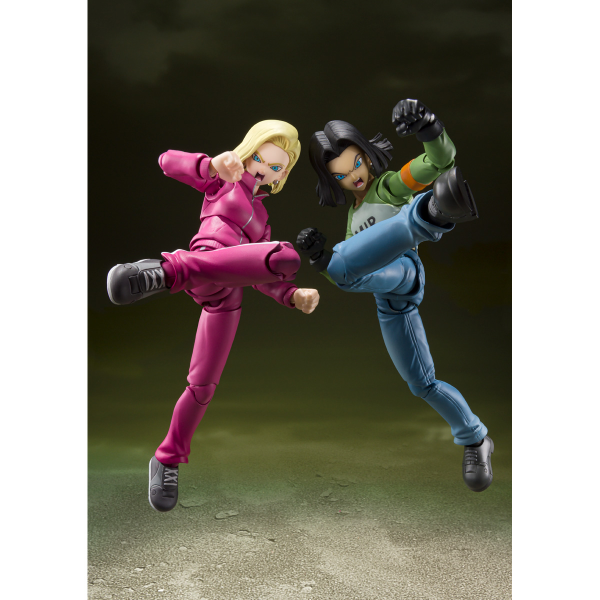 BANDAI Tamashii S.H.Figuarts ANDROID 17-UNIVERSE SURVIVAL SAGA- (P-Bandai Exclusive)