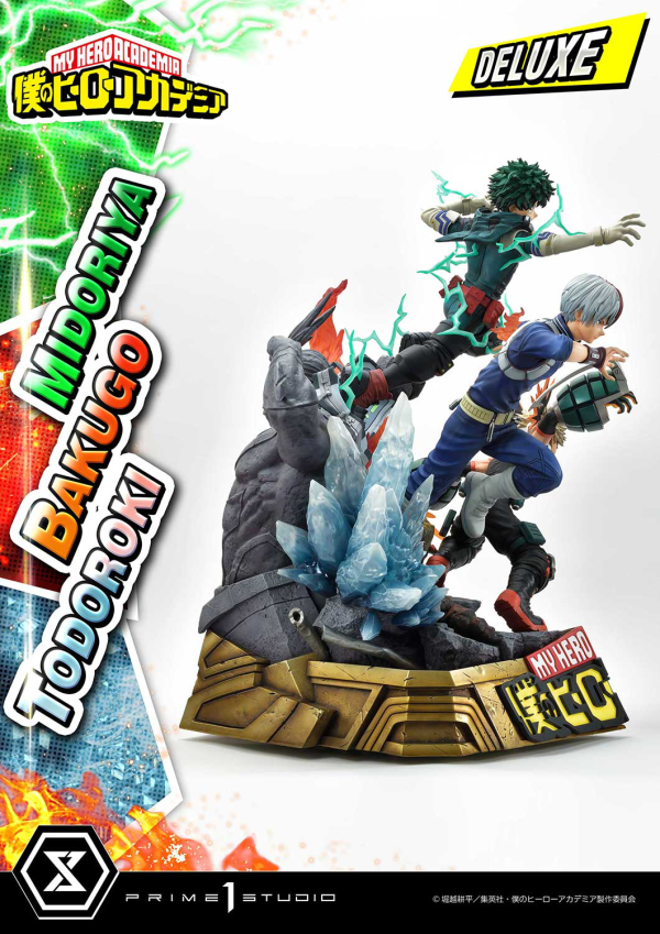 Prime 1 Studio Ultimate Premium Masterline My Hero Academia Midoriya, Bakugo & Todoroki Deluxe Version(4582535945804)(4582535945804)