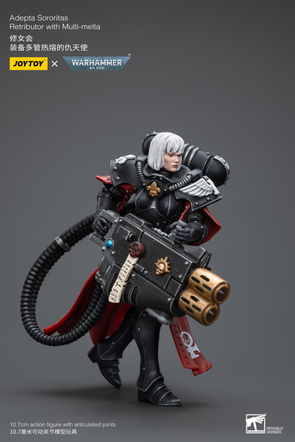 Joy Toy Adepta Sororitas Retributor with Multi-melta