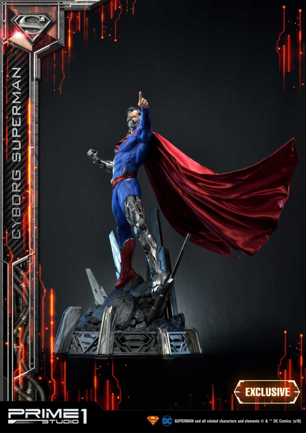 Prime 1 Studio Museum Masterline Superman (Comics) Cyborg Superman EX Version | 4562471908019