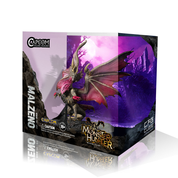 CAPCOM CAPCOM FIGURE BUILDER CUBE Malzeno/MONSTER HUNTER (1pc)(4976219124959)(4976219124959)