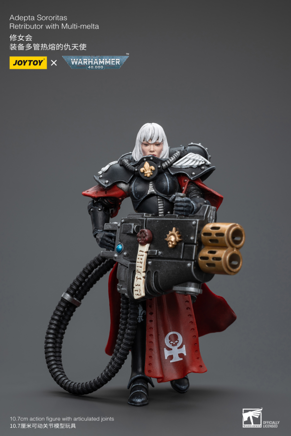 Joy Toy Adepta Sororitas Retributor with Multi-melta