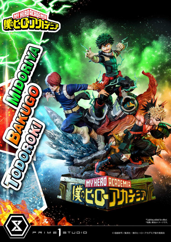 Prime 1 Studio Ultimate Premium Masterline My Hero Academia Midoriya, Bakugo & Todoroki(4582535945798)(4582535945798)