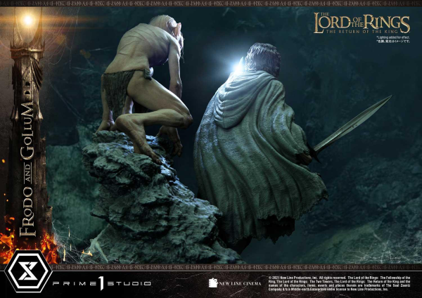 Prime 1 Studio Premium Masterline The Lord of the Rings: The Return of the King (Film) Frodo & Gollum(4582535949536)(4582535949536)