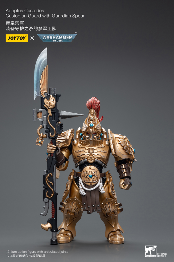 Joy Toy Adeptus Custodes Custodian Guard with Guardian Spear