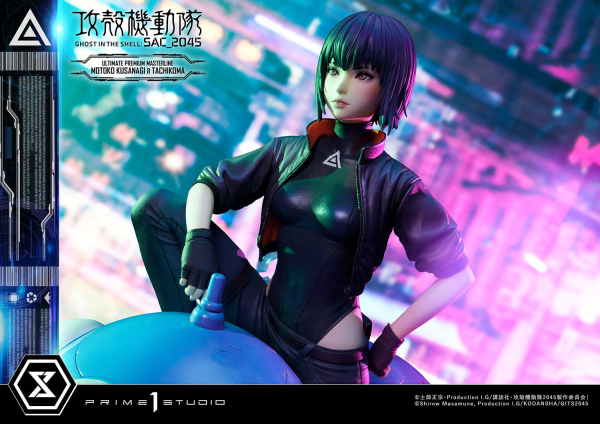 Prime 1 Studio Ultimate Premium Masterline Ghost in the Shell: SAC_2045 Motoko Kusanagi & Tachikoma Bonus Version(4580708037660)(4580708037660)