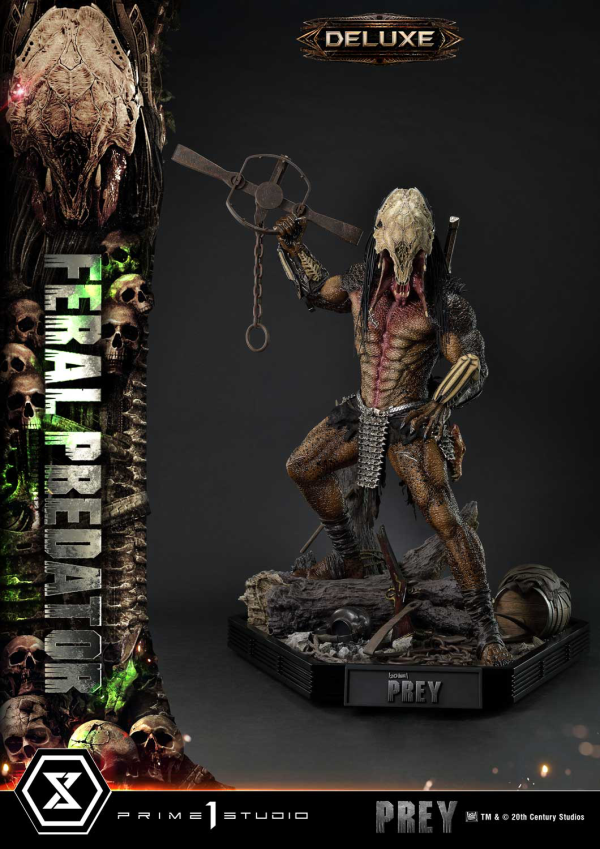 Prime 1 Studio Museum Masterline Prey Feral Predator Deluxe Version(4582647120731)(4582647120731)