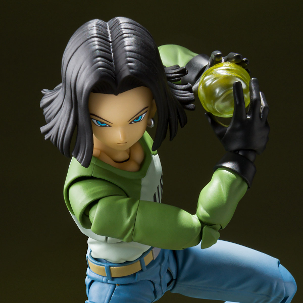 BANDAI Tamashii S.H.Figuarts ANDROID 17-UNIVERSE SURVIVAL SAGA- (P-Bandai Exclusive)