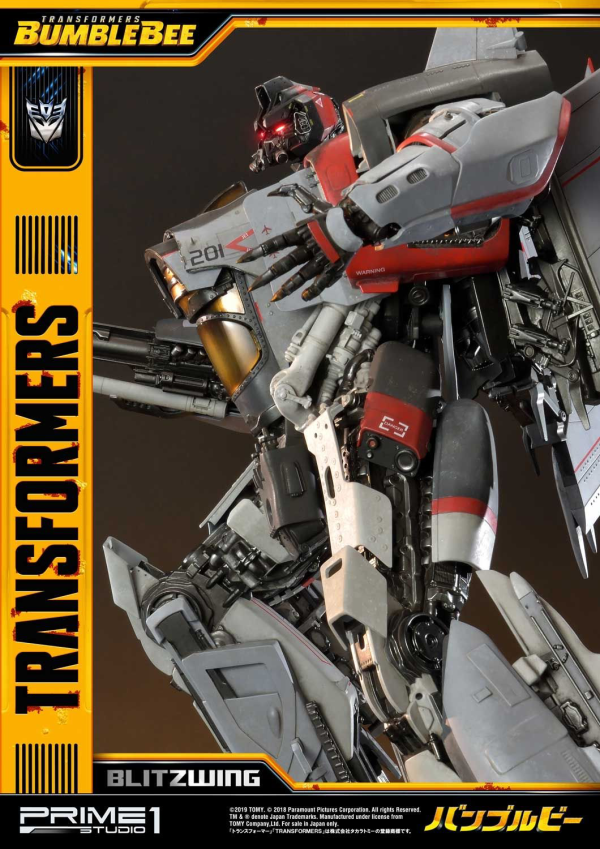 Prime 1 Studio Museum Masterline Transformers: Bumblebee (Film) Blitzwing EX Version | 4562471908088