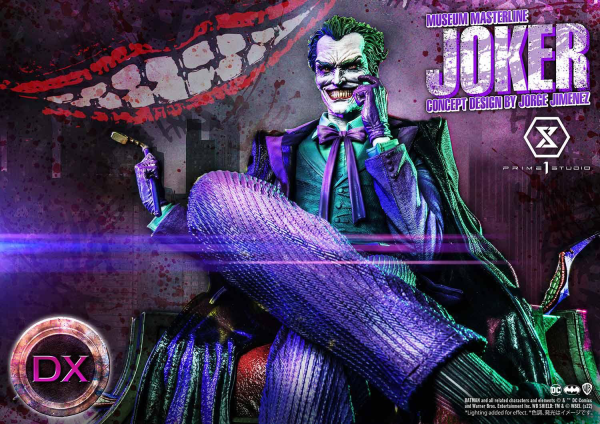 Prime 1 Studio Museum Masterline Batman (Comics) The Joker (Concept Design by Jorge Jimenez) DX Bonus Version | 4580708041216