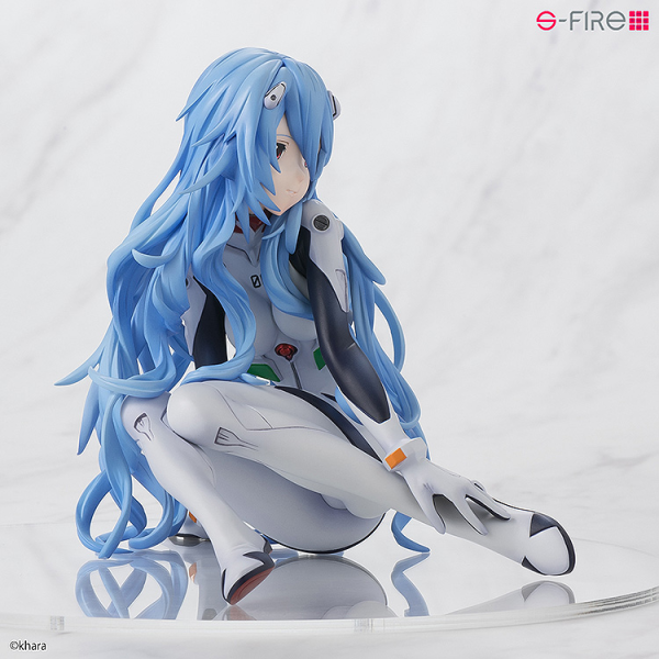 "EVANGELION: 3.0+1.0 Thrice Upon a Time" Figure Rei Ayanami Long Hair Ver.