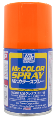 Mr Hobby MR. COLOR SPRAY ORANGE