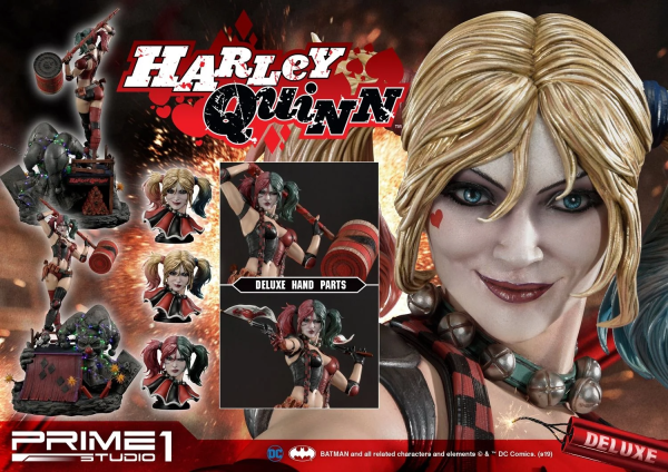 Prime 1 Studio Museum Masterline Batman (Comics) Harley Quinn Deluxe Version(4562471908217)(4562471908217)