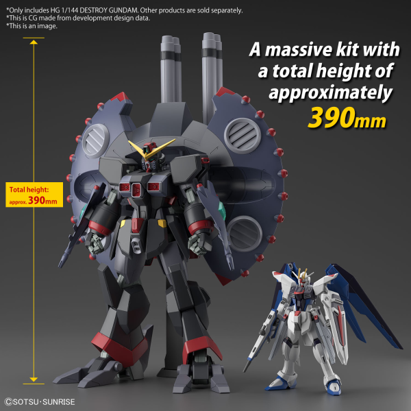 BANDAI Hobby HG 1/144 DESTROY GUNDAM