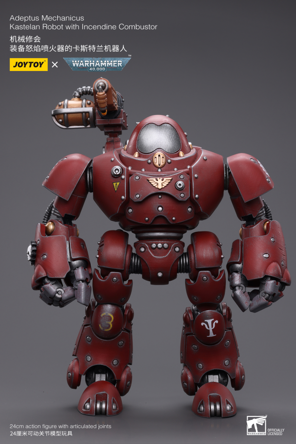 Joy Toy Adeptus Mechanicus Kastelan Robot with Incendine Combustor