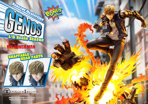 Prime 1 Studio Concept Masterline One-Punch Man Genos Bonus Version(4582647121257)(4582647121257)