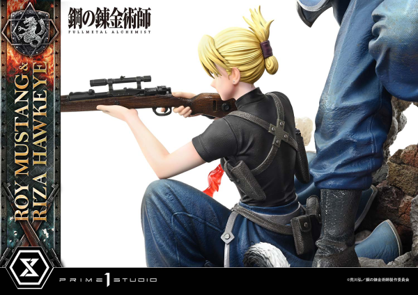 Prime 1 Studio Concept Masterline Fullmetal Alchemist Roy Mustang & Riza Hawkeye DX Bonus Version | 4580708049595