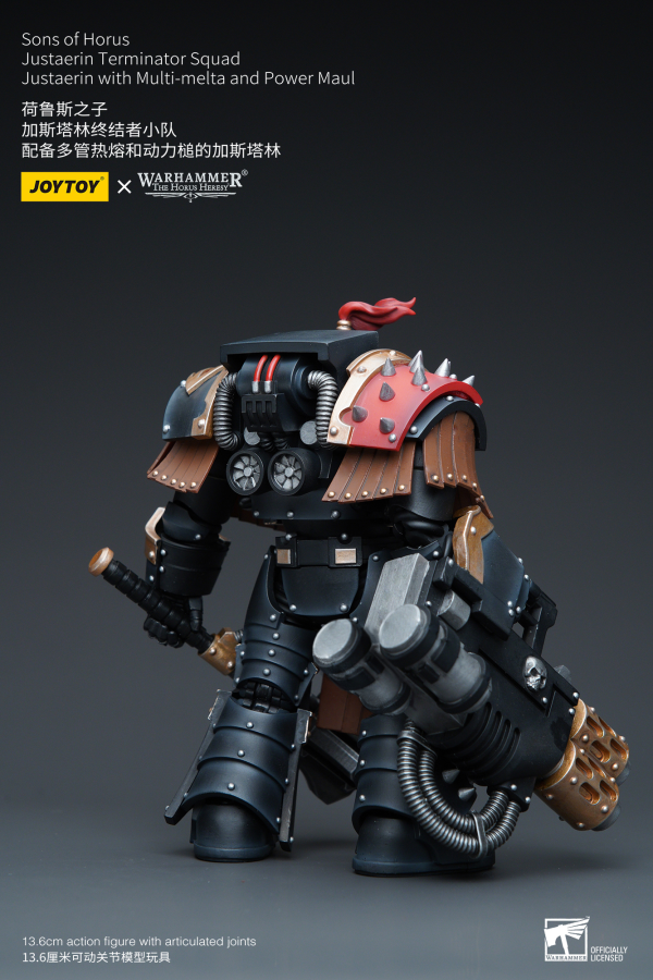 Joy Toy Sons of Horus Justaerin Terminator Squad Justaerin with Multi-melta and Power MauL