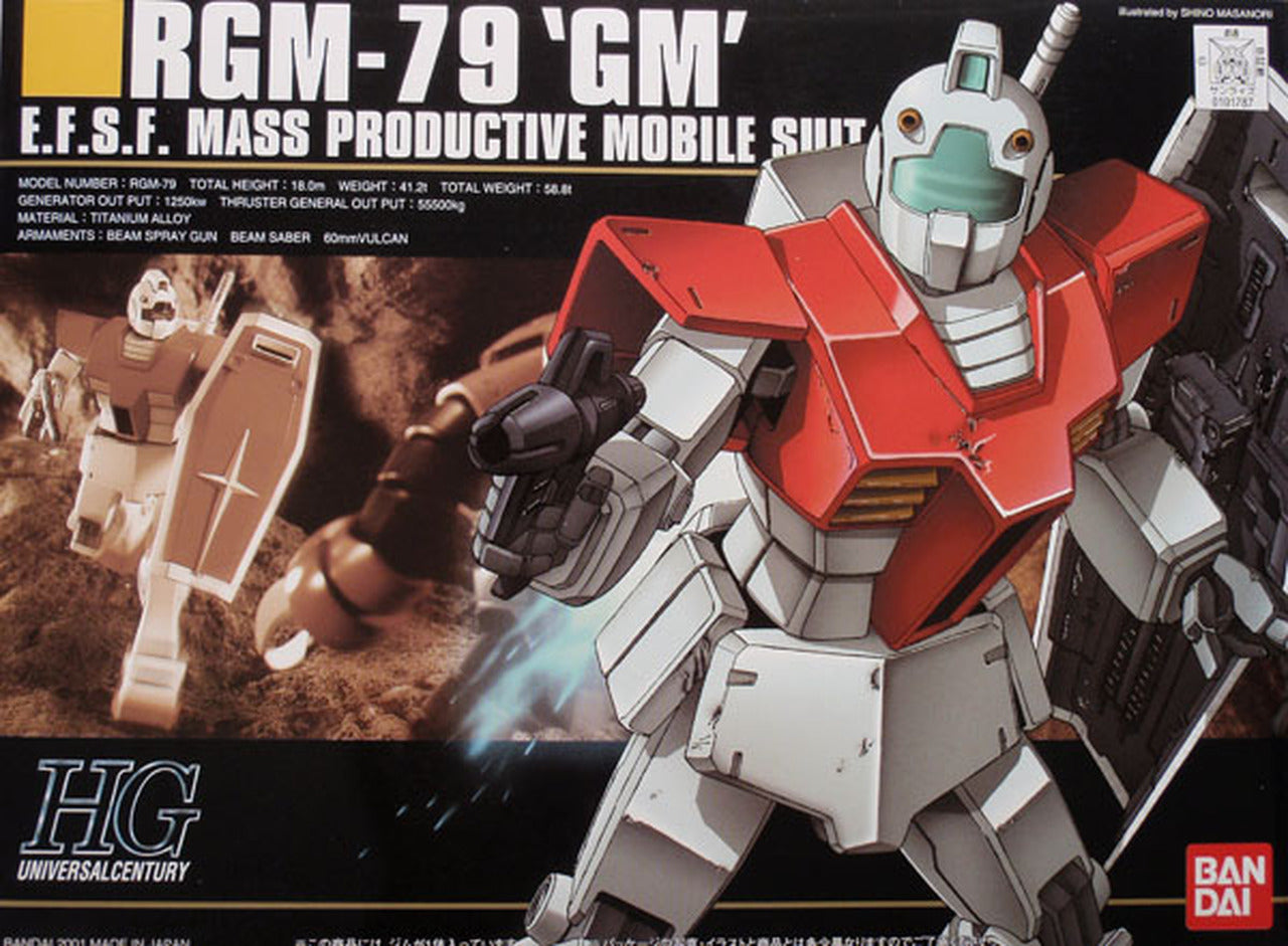 BANDAI Hobby HGUC 1/144 #20 RGM-79 GM