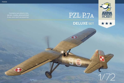 Arma Hobby 1/72 PZL P.7a Deluxe Set