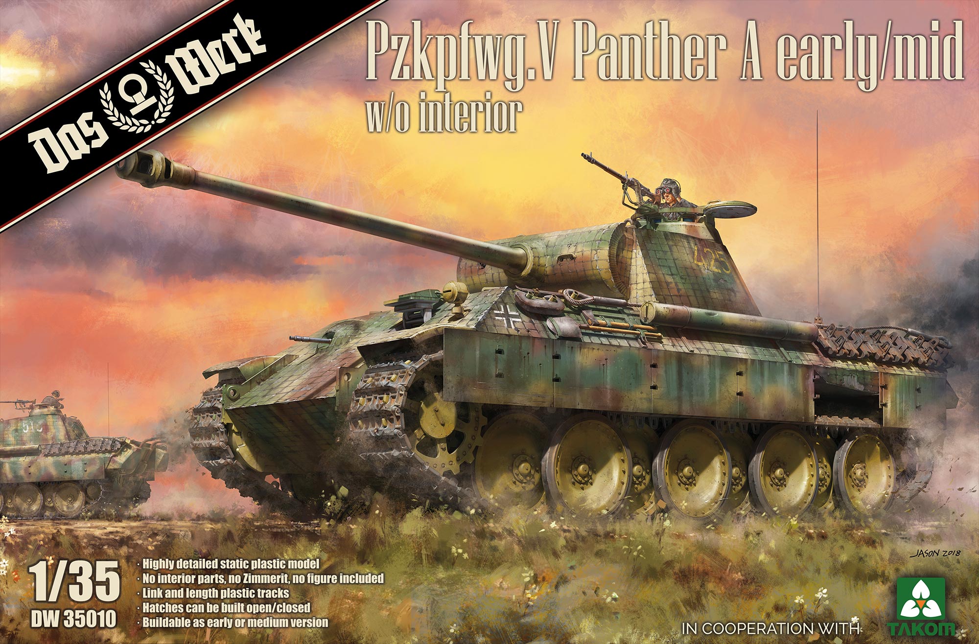 Das Werk 1/35 Panther Ausf.A early / mid Version