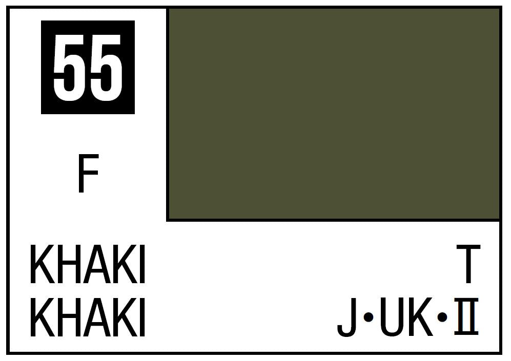 Mr Hobby Mr. Color 55 - Khaki (Flat/Tank)